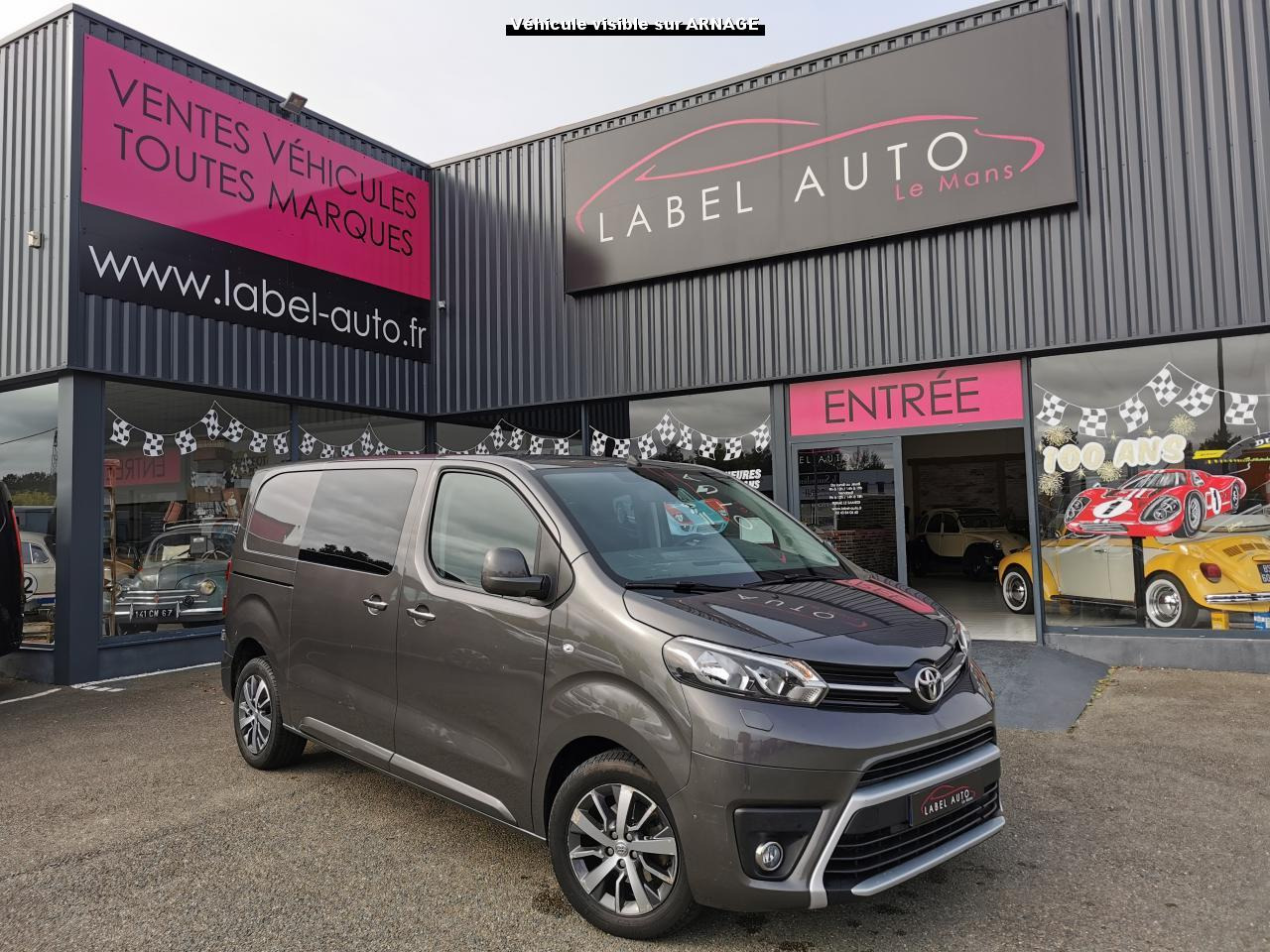 TOYOTA Proace 2.0 180 D-4D - BVA CABINE APPROFONDIE Cabine Medium - Gesloten bestelwagen: afbeelding 1 TOYOTA Proace 2.0 180 D-4D - BVA CABINE APPROFONDIE Cabine Medium - Gesloten bestelwagen: afbeelding 1