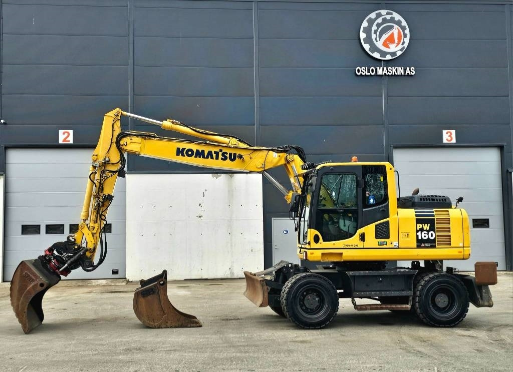 Komatsu pw 160 -8 - Mobiele graafmachine: afbeelding 2 Komatsu pw 160 -8 - Mobiele graafmachine: afbeelding 2