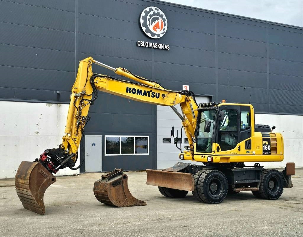Komatsu pw 160 -8 - Mobiele graafmachine: afbeelding 1 Komatsu pw 160 -8 - Mobiele graafmachine: afbeelding 1