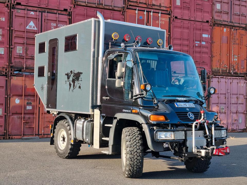 Unimog U300 Wohnmobil Camper Mercedes-Benz 405 U 300 400 Expeditionsfahrzeug Expeditionsmobil - Camper: afbeelding 1 Unimog U300 Wohnmobil Camper Mercedes-Benz 405 U 300 400 Expeditionsfahrzeug Expeditionsmobil - Camper: afbeelding 1