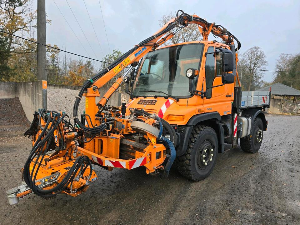 Unimog U400 2011 Bluetec 5 Mercedes-Benz 405 423 427 300 U 500 Mulag MKM Mähausleger Böschungsmäher Böschungsmulcher FME Dücker - Gemeentelijke machine/ Speciaal: afbeelding 1 Unimog U400 2011 Bluetec 5 Mercedes-Benz 405 423 427 300 U 500 Mulag MKM Mähausleger Böschungsmäher Böschungsmulcher FME Dücker - Gemeentelijke machine/ Speciaal: afbeelding 1