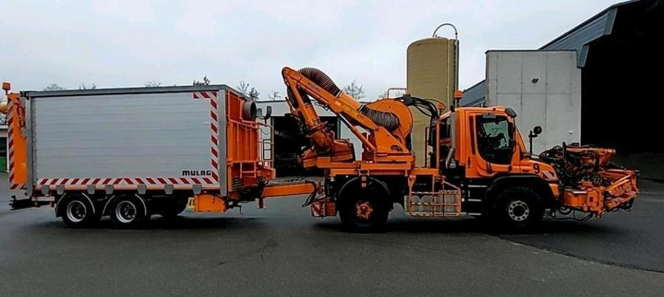 Unimog U527 mit Mulag Saugmähkombination SB 600 MFK 600 Abschiebewagen Mercedes-Benz Böschungsmäher Böschungsmulcher Hangmäher 530 U 527 535 430 405 427 Abschieber Mähanhänger Dücker - Gemeentelijke machine/ Speciaal: afbeelding 3 Unimog U527 mit Mulag Saugmähkombination SB 600 MFK 600 Abschiebewagen Mercedes-Benz Böschungsmäher Böschungsmulcher Hangmäher 530 U 527 535 430 405 427 Abschieber Mähanhänger Dücker - Gemeentelijke machine/ Speciaal: afbeelding 3