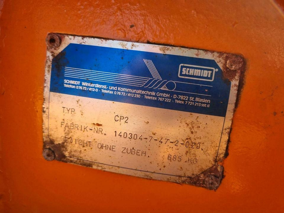 Schmidt CP2 Schneepflug Schneeschild Winterdienst Unimog - Sneeuwschuif: afbeelding 3 Schmidt CP2 Schneepflug Schneeschild Winterdienst Unimog - Sneeuwschuif: afbeelding 3