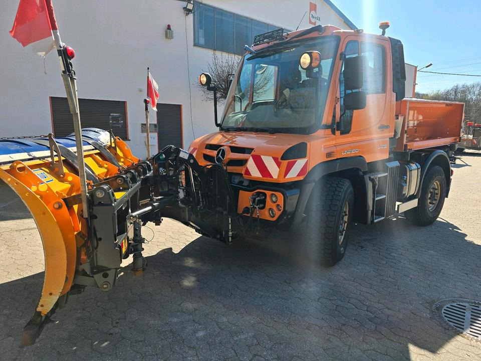 Unimog 218 U218 Mercedes-Benz 405 Schmidt Schneepflug Gmeiner Salzstreuer Yedi Winterdienst - Sneeuwruimer: afbeelding 1 Unimog 218 U218 Mercedes-Benz 405 Schmidt Schneepflug Gmeiner Salzstreuer Yedi Winterdienst - Sneeuwruimer: afbeelding 1