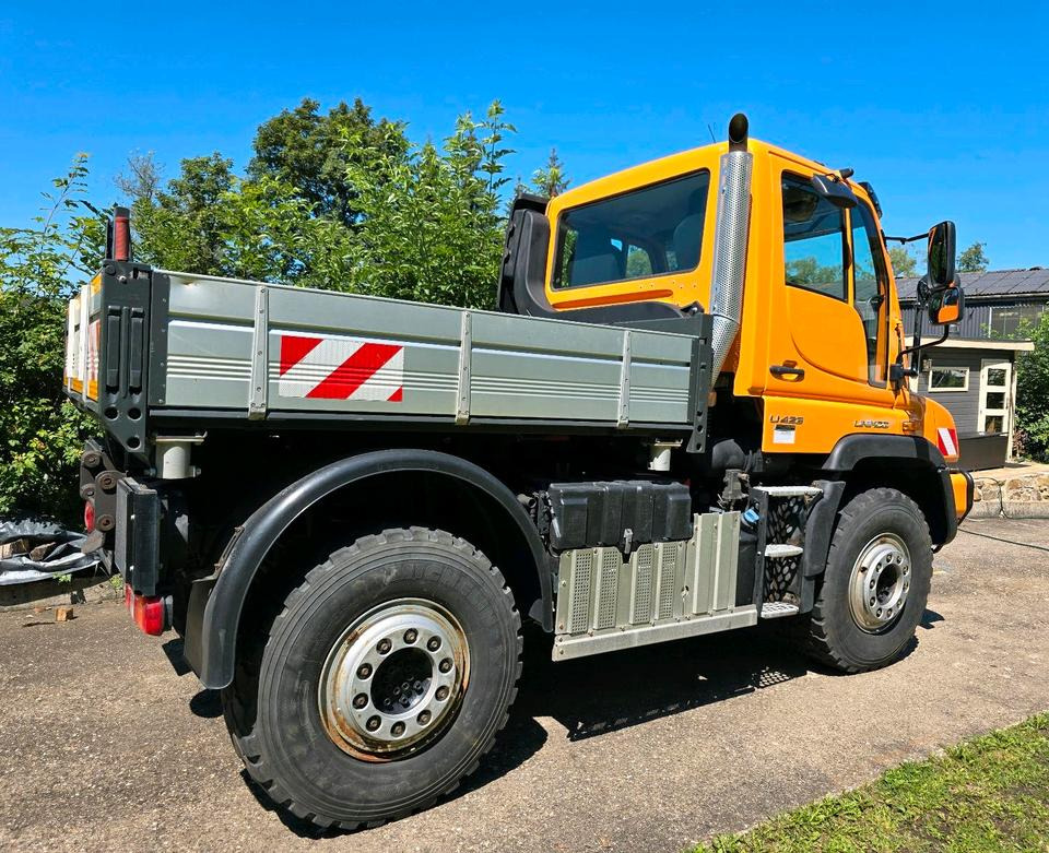 Unimog 405 U423 Mercedes-Benz U 423 Variopilot Easy-Drive Hydrostat 427 430 727 429 Dücker - Vrachtwagen met open laadbak, Gemeentelijke machine/ Speciaal: afbeelding 3 Unimog 405 U423 Mercedes-Benz U 423 Variopilot Easy-Drive Hydrostat 427 430 727 429 Dücker - Vrachtwagen met open laadbak, Gemeentelijke machine/ Speciaal: afbeelding 3