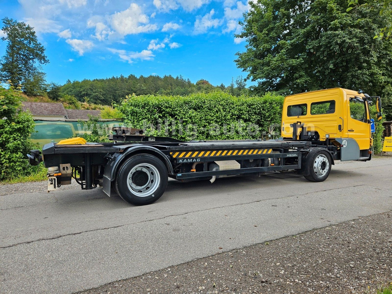 Mercedes-Benz Kamag * WBH 25 * Wiesel * Umsetzer * Sattelkupp. - Containertransporter/ Wissellaadbak vrachtwagen: afbeelding 4 Mercedes-Benz Kamag * WBH 25 * Wiesel * Umsetzer * Sattelkupp. - Containertransporter/ Wissellaadbak vrachtwagen: afbeelding 4