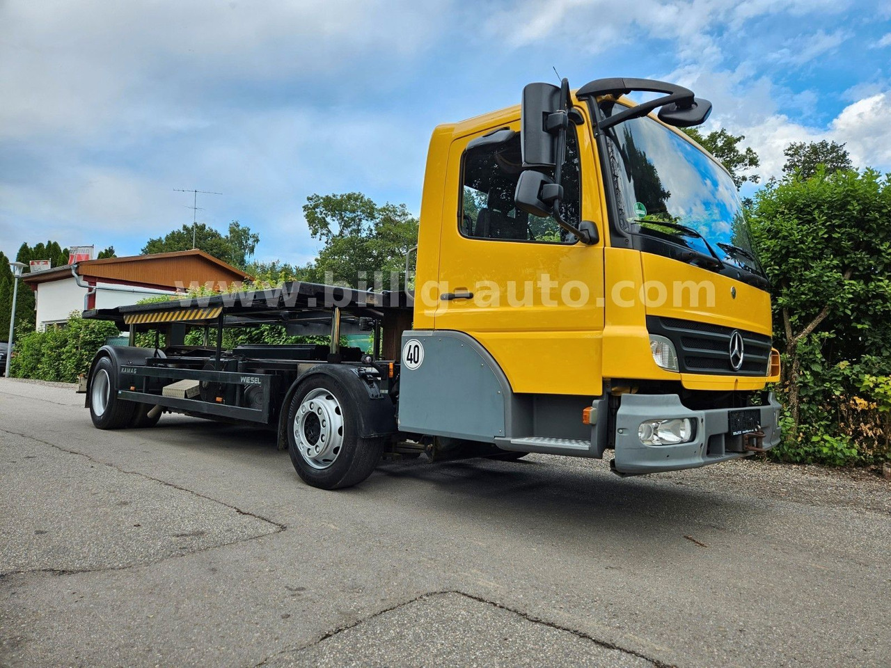 Mercedes-Benz Kamag * WBH 25 * Wiesel * Umsetzer * Sattelkupp. - Chassis vrachtwagen: afbeelding 1 Mercedes-Benz Kamag * WBH 25 * Wiesel * Umsetzer * Sattelkupp. - Chassis vrachtwagen: afbeelding 1