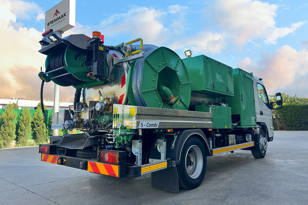 EFEMMAK S-Combi Combined Sewer Jetting And Vacuum Vehicle - Vacuümwagen: afbeelding 3 EFEMMAK S-Combi Combined Sewer Jetting And Vacuum Vehicle - Vacuümwagen: afbeelding 3