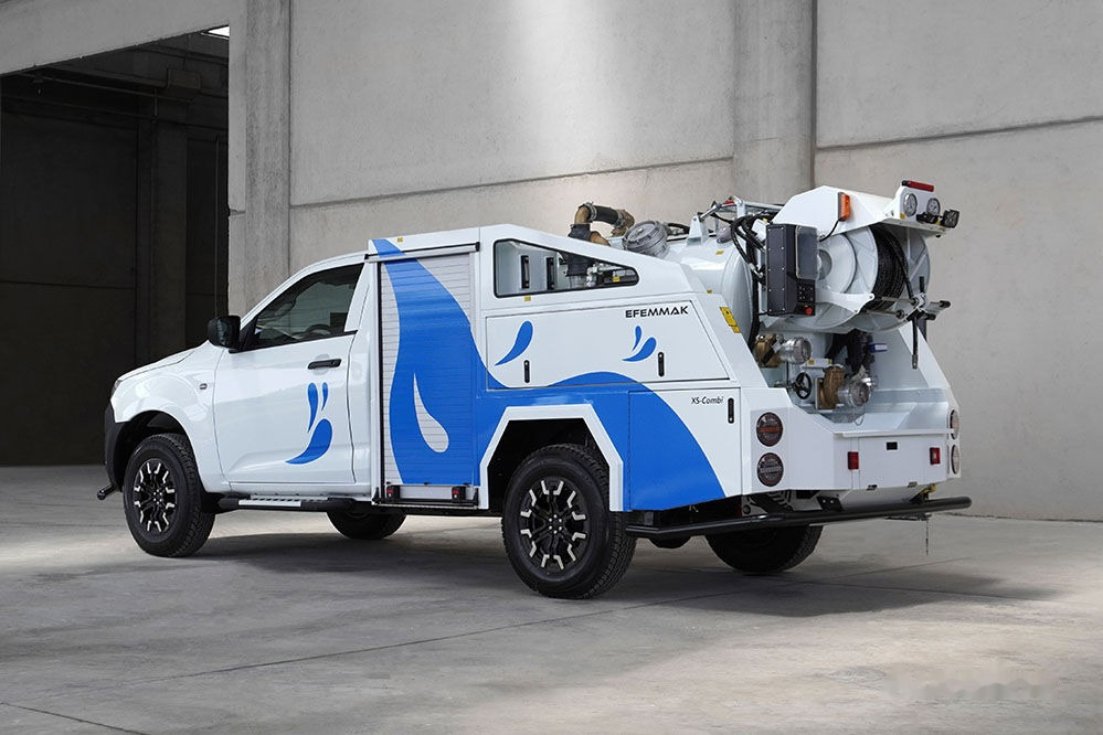 EFEMMAK Xs-Combi Combined Sewer Jetting And Vacuum Vehicle - Vacuümwagen: afbeelding 2 EFEMMAK Xs-Combi Combined Sewer Jetting And Vacuum Vehicle - Vacuümwagen: afbeelding 2