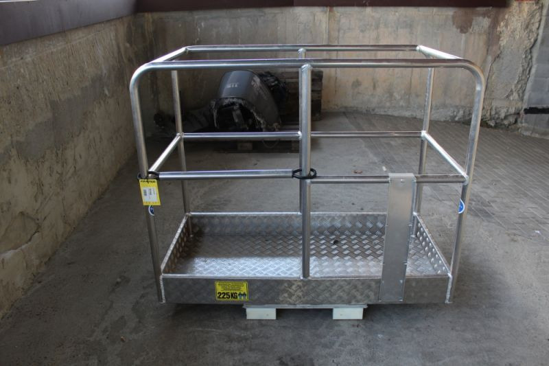 Nowy kosz aluminiowy Socage basket cestello - Aanbouwdeel voor Hoogwerker: afbeelding 3 Nowy kosz aluminiowy Socage basket cestello - Aanbouwdeel voor Hoogwerker: afbeelding 3