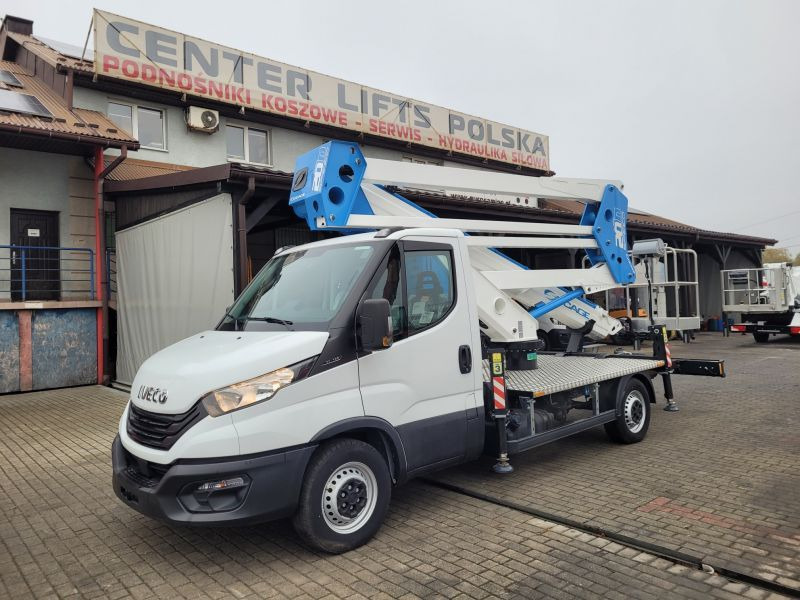 Iveco Daily 35S14 nowy podnośnik koszowy 20 m Socage ForSte 20D SPEED bucket truck boom lift - Vrachtwagen hoogwerker: afbeelding 1 Iveco Daily 35S14 nowy podnośnik koszowy 20 m Socage ForSte 20D SPEED bucket truck boom lift - Vrachtwagen hoogwerker: afbeelding 1