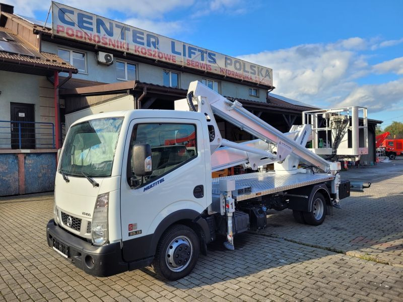 Nissan Cabstar NT400 podnośnik koszowy 20 m Multitel HX200 - Vrachtwagen hoogwerker: afbeelding 1 Nissan Cabstar NT400 podnośnik koszowy 20 m Multitel HX200 - Vrachtwagen hoogwerker: afbeelding 1