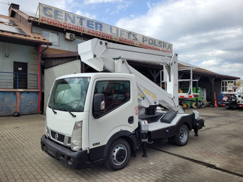 Nissan Cabstar NT400 podnośnik koszowy Palfinger P200 AXE boom lift bucket truck - Vrachtwagen hoogwerker: afbeelding 1 Nissan Cabstar NT400 podnośnik koszowy Palfinger P200 AXE boom lift bucket truck - Vrachtwagen hoogwerker: afbeelding 1