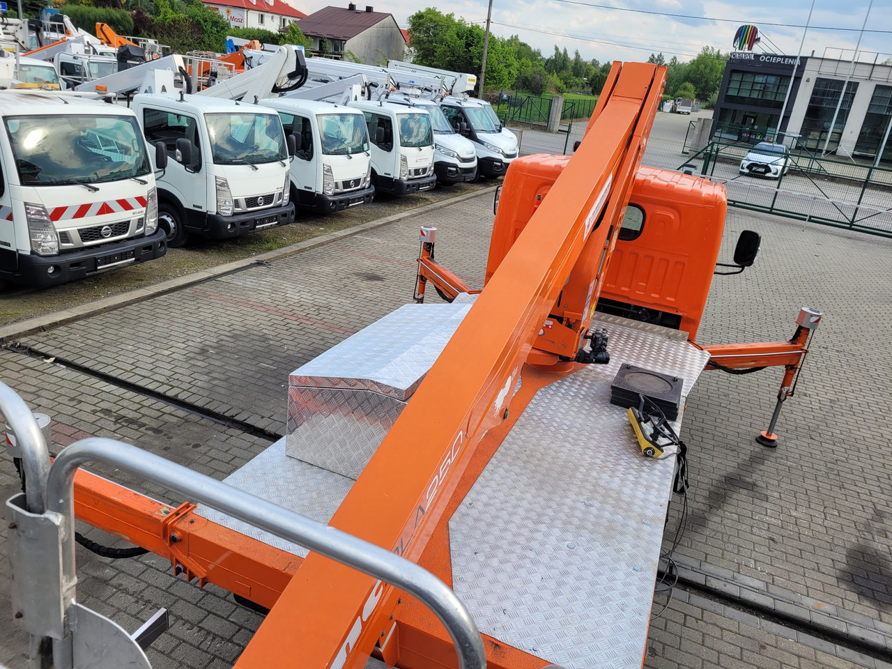 Vrachtwagen hoogwerker Renault Maxity podnośnik koszowy 25 m CMC PLA250: afbeelding 7