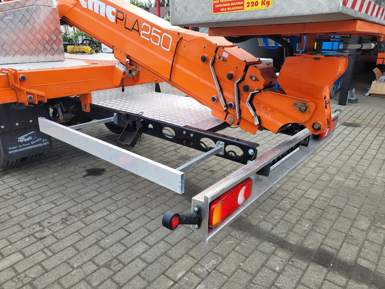 Vrachtwagen hoogwerker Renault Maxity podnośnik koszowy 25 m CMC PLA250: afbeelding 11