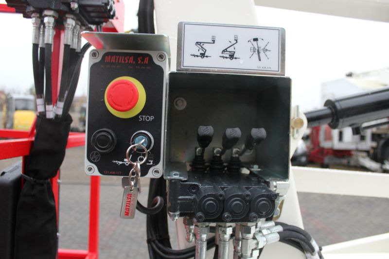 Aanhanger hoogwerker nowy podnośnik na przyczepie Matilsa Parma 12: afbeelding 11