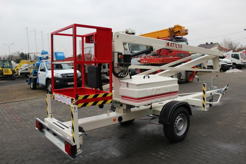 Nowy podnośnik na przyczepie Matilsa Parma 12 - Aanhanger hoogwerker: afbeelding 3 Nowy podnośnik na przyczepie Matilsa Parma 12 - Aanhanger hoogwerker: afbeelding 3