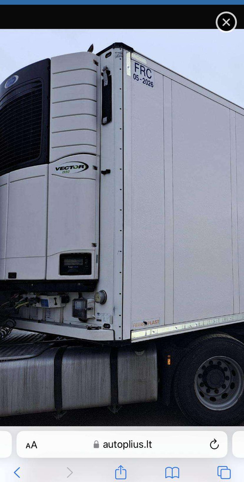 Schmitz Carrier Vector 2temp Double de - Koelwagen oplegger: afbeelding 1 Schmitz Carrier Vector 2temp Double de - Koelwagen oplegger: afbeelding 1