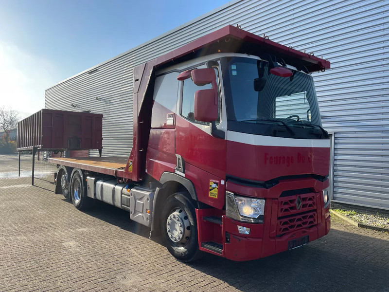 Renault T 460 / VOLLEDIG LUCHT GEVEERD / ALU VELGEN / HANDGESCHAKELD / LOW KM / - Vrachtwagen met open laadbak: afbeelding 1 Renault T 460 / VOLLEDIG LUCHT GEVEERD / ALU VELGEN / HANDGESCHAKELD / LOW KM / - Vrachtwagen met open laadbak: afbeelding 1