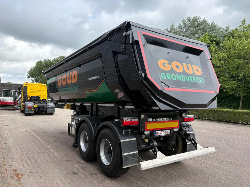 Schwarzmüller 2 assige kipper / SCHUIFZEIL / BPW ASSEN / LIKE NEW / 28 M3 / - Kipper oplegger: afbeelding 3 Schwarzmüller 2 assige kipper / SCHUIFZEIL / BPW ASSEN / LIKE NEW / 28 M3 / - Kipper oplegger: afbeelding 3