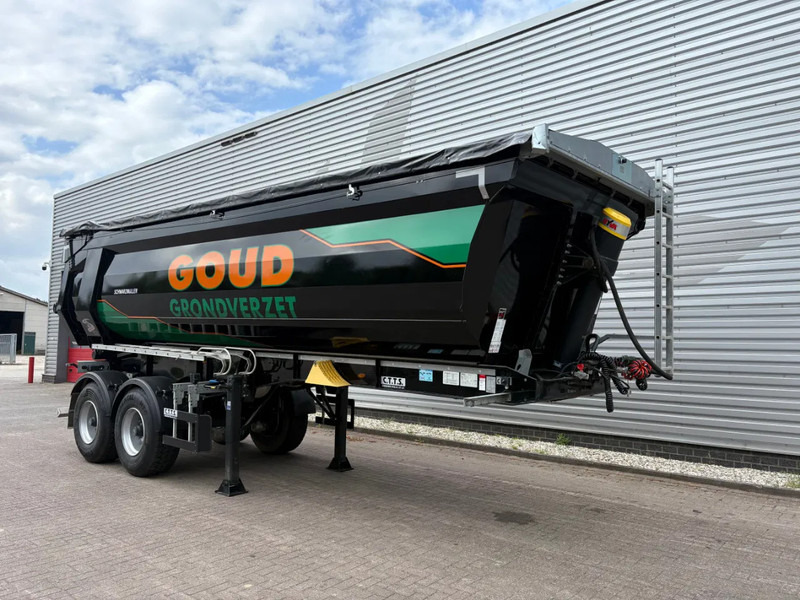 Schwarzmüller 2 assige kipper / SCHUIFZEIL / BPW ASSEN / LIKE NEW / 28 M3 / - Kipper oplegger: afbeelding 1 Schwarzmüller 2 assige kipper / SCHUIFZEIL / BPW ASSEN / LIKE NEW / 28 M3 / - Kipper oplegger: afbeelding 1