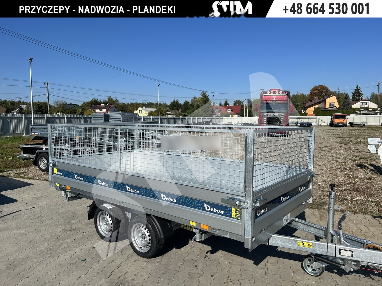 Cheval Liberté Debon, Wywrotka tórjstrona, Elektryczne sterowanie, Debon - Kipper aanhangwagen: afbeelding 2 Cheval Liberté Debon, Wywrotka tórjstrona, Elektryczne sterowanie, Debon - Kipper aanhangwagen: afbeelding 2