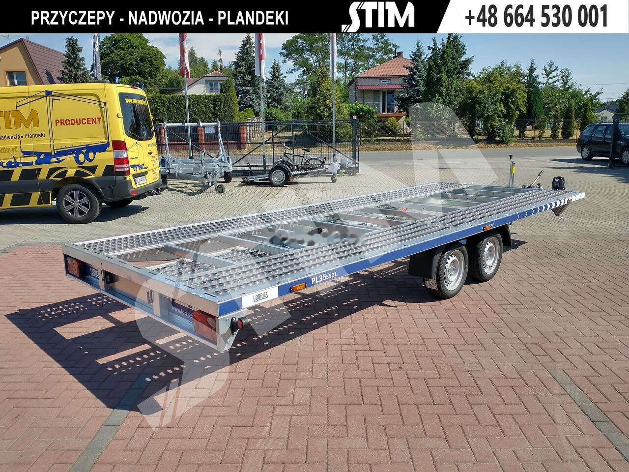 Lorries PL35-5521 - Autotransport aanhangwagen: afbeelding 1 Lorries PL35-5521 - Autotransport aanhangwagen: afbeelding 1