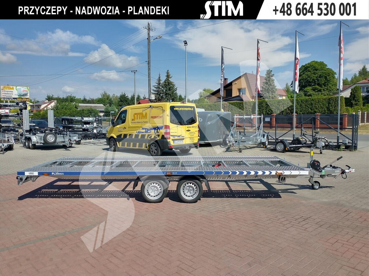 Lorries PL35-5521 - Autotransport aanhangwagen: afbeelding 2 Lorries PL35-5521 - Autotransport aanhangwagen: afbeelding 2