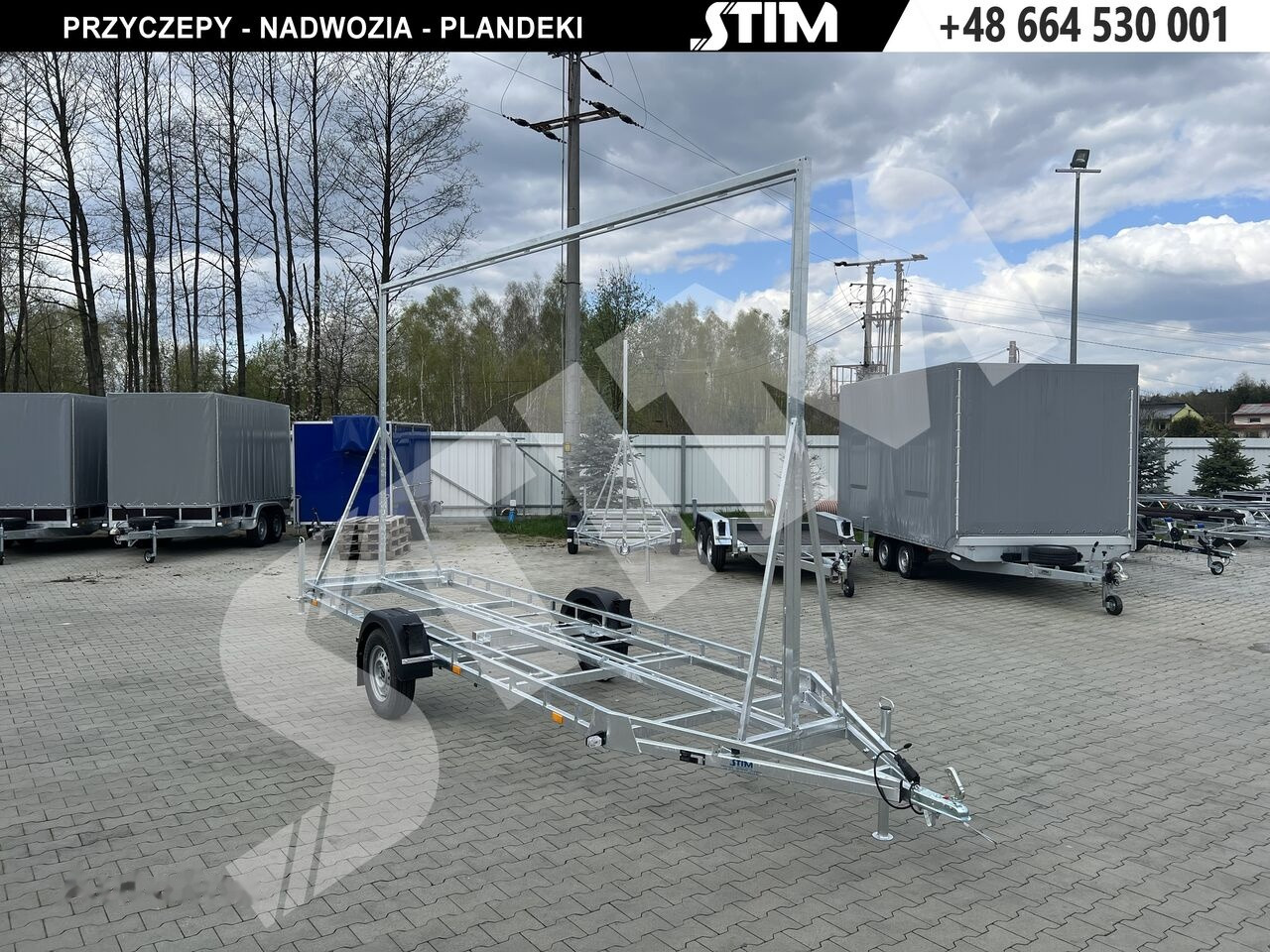 Stim L11-0,75/5020 BANER REKLAMOWY - Aanhangwagen auto: afbeelding 1 Stim L11-0,75/5020 BANER REKLAMOWY - Aanhangwagen auto: afbeelding 1