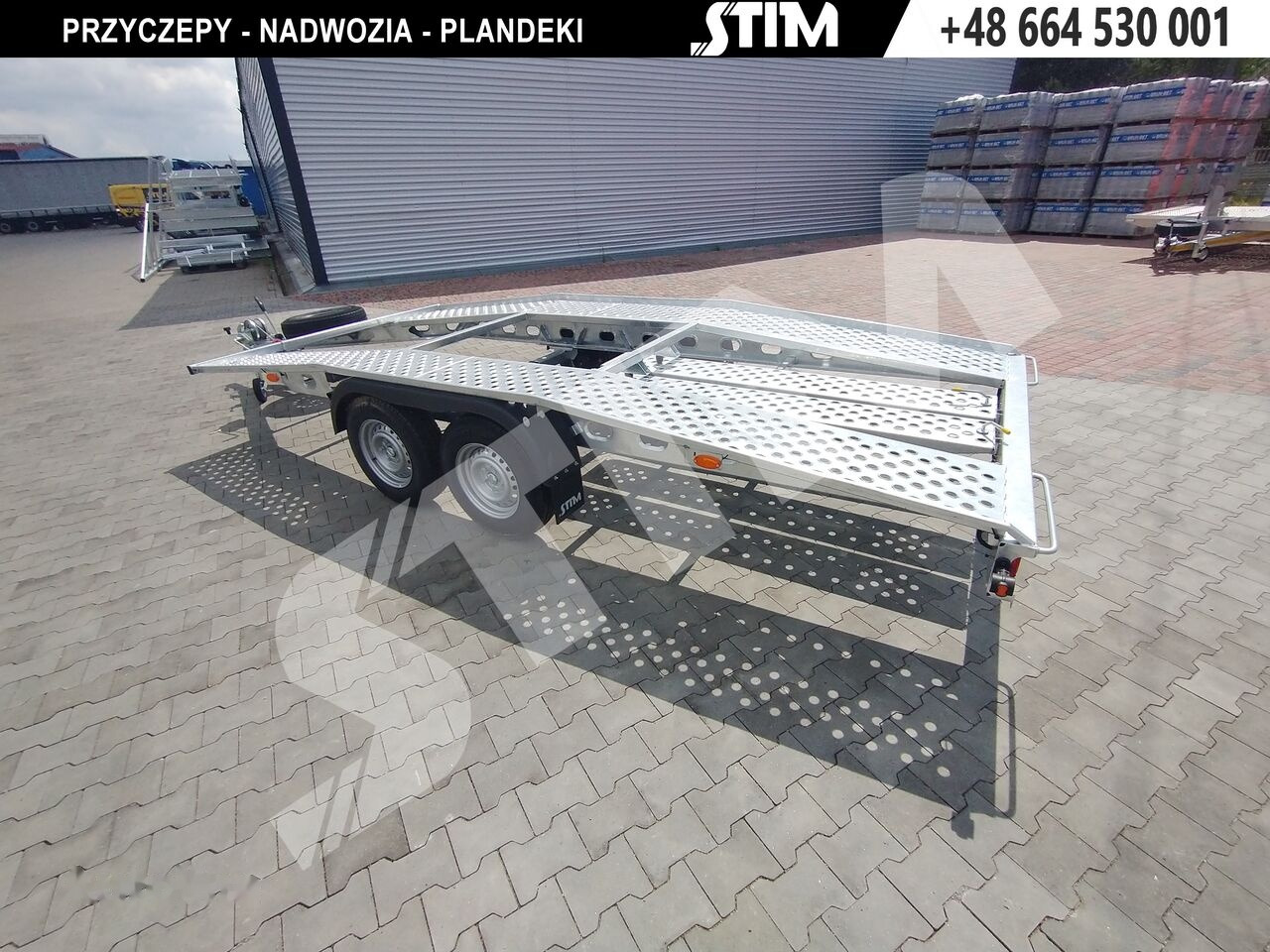 Stim L22/PS-TS/41-27S - Autotransport aanhangwagen: afbeelding 2 Stim L22/PS-TS/41-27S - Autotransport aanhangwagen: afbeelding 2