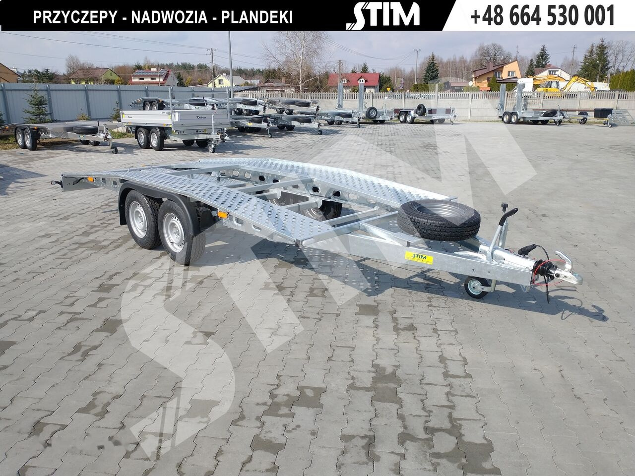 Stim L22/PS-TS/45-27S - Autotransport aanhangwagen: afbeelding 1 Stim L22/PS-TS/45-27S - Autotransport aanhangwagen: afbeelding 1