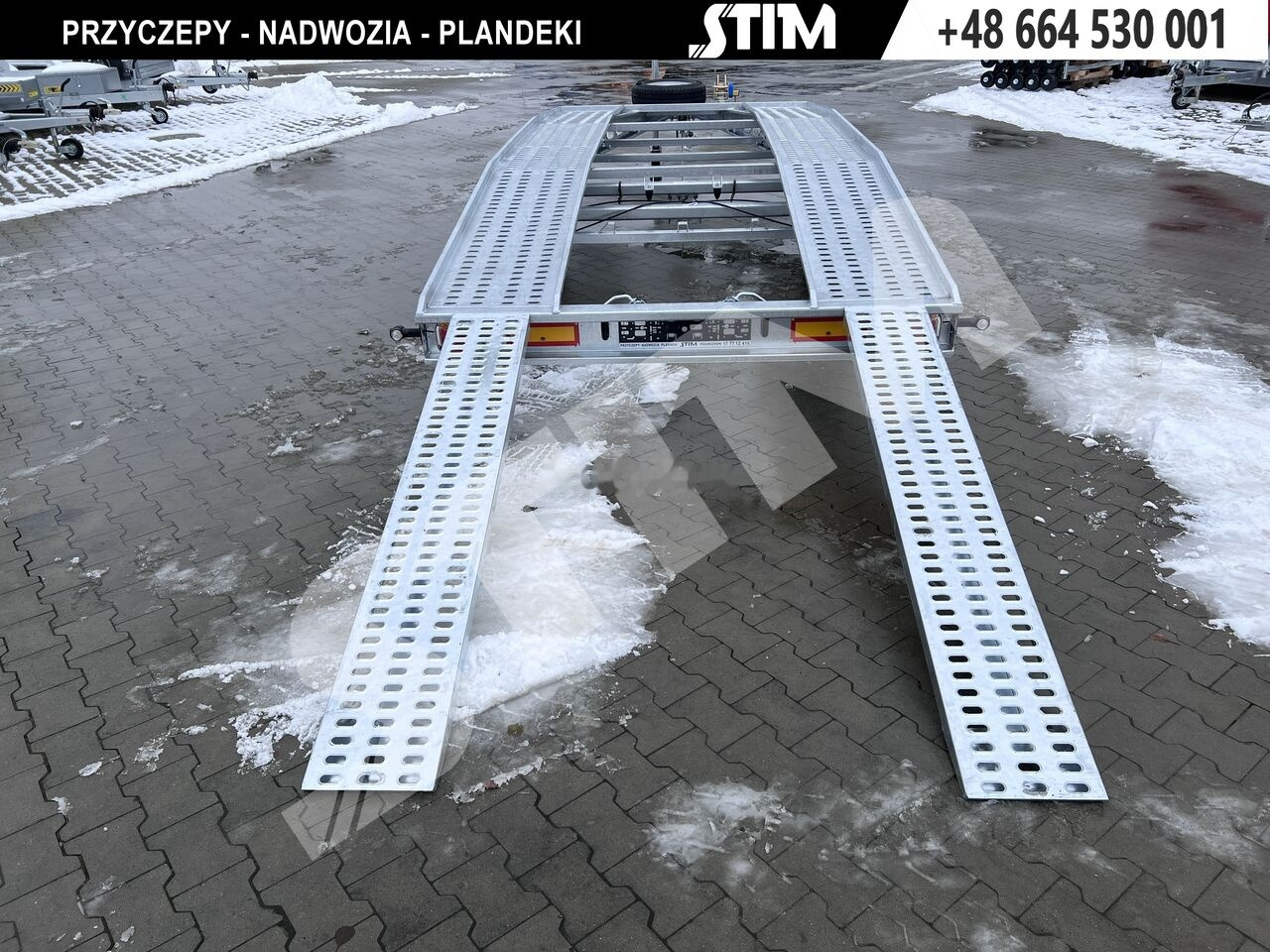 Nieuw Autotransport aanhangwagen Stim L22/PS-TS/47-30SK: afbeelding 11