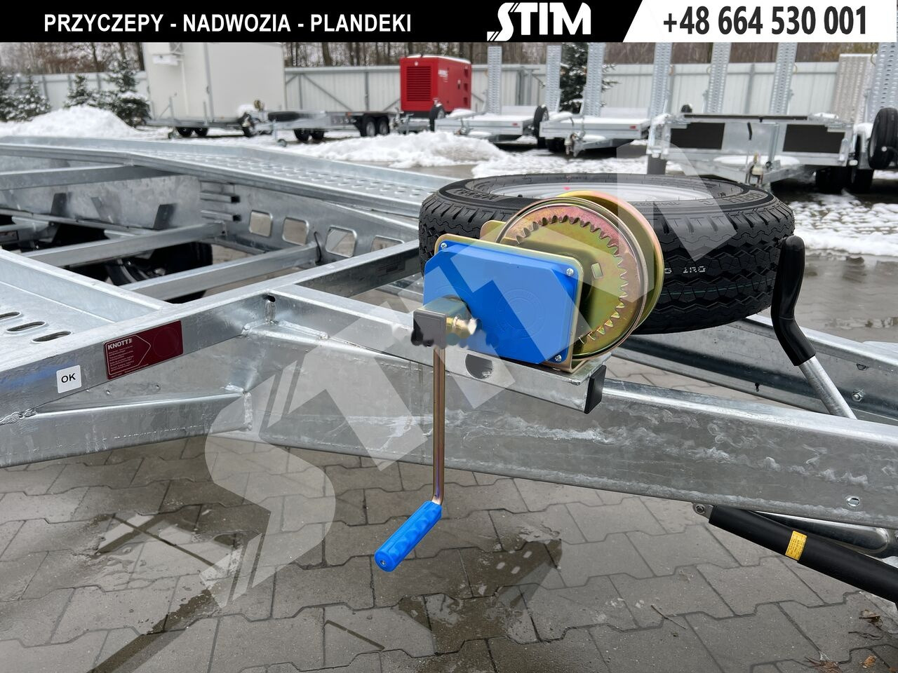 Nieuw Autotransport aanhangwagen Stim L22/PS-TS/47-30SK: afbeelding 8