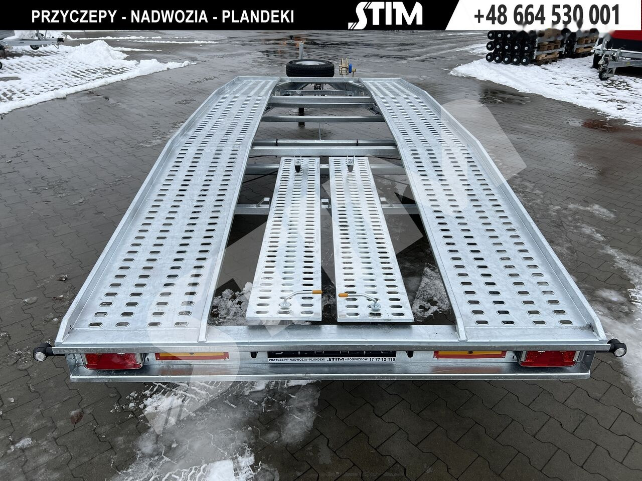 Nieuw Autotransport aanhangwagen Stim L22/PS-TS/47-30SK: afbeelding 10