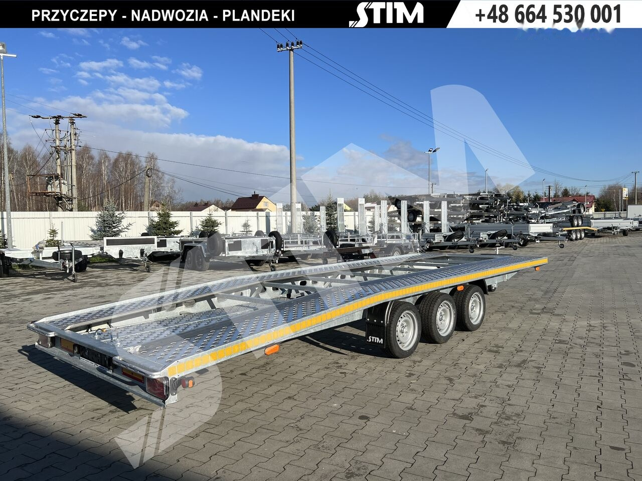 Stim L23/PP-TS/60-35S - Autotransport aanhangwagen: afbeelding 2 Stim L23/PP-TS/60-35S - Autotransport aanhangwagen: afbeelding 2
