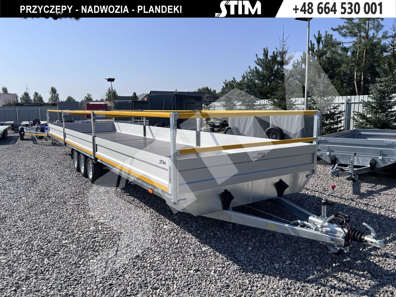 Stim S22-16K/BS - Open/ Plateau aanhangwagen: afbeelding 1 Stim S22-16K/BS - Open/ Plateau aanhangwagen: afbeelding 1