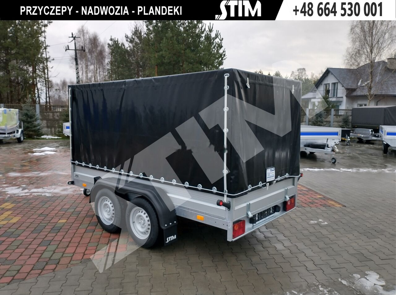 Nieuw Aanhangwagen met huif Stim S22-27/3216: afbeelding 8 Nieuw Aanhangwagen met huif Stim S22-27/3216: afbeelding 8