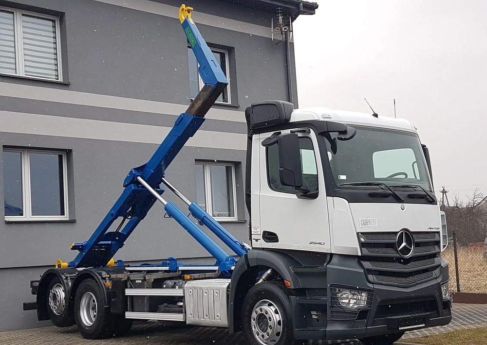 Haakarmsysteem vrachtwagen Mercedes-Benz ANTOS ACTROS HAKOWIEC 3 OSIE 6x2 KLIMA HAKOWIEC DO KONTENERÓW: afbeelding 1
