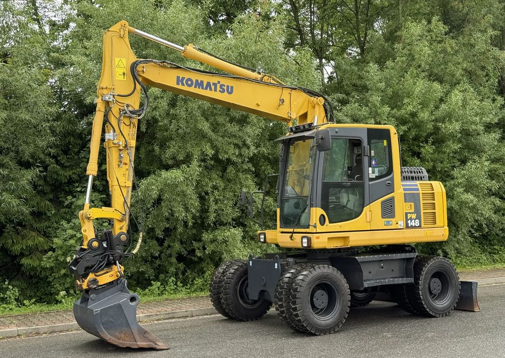 Komatsu * Komatsu PW 148 *ROTOTILT * Sprowadzona * Stan Perfekcyjny * Koparka Kołowa * - Mobiele graafmachine: afbeelding 1 Komatsu * Komatsu PW 148 *ROTOTILT * Sprowadzona * Stan Perfekcyjny * Koparka Kołowa * - Mobiele graafmachine: afbeelding 1