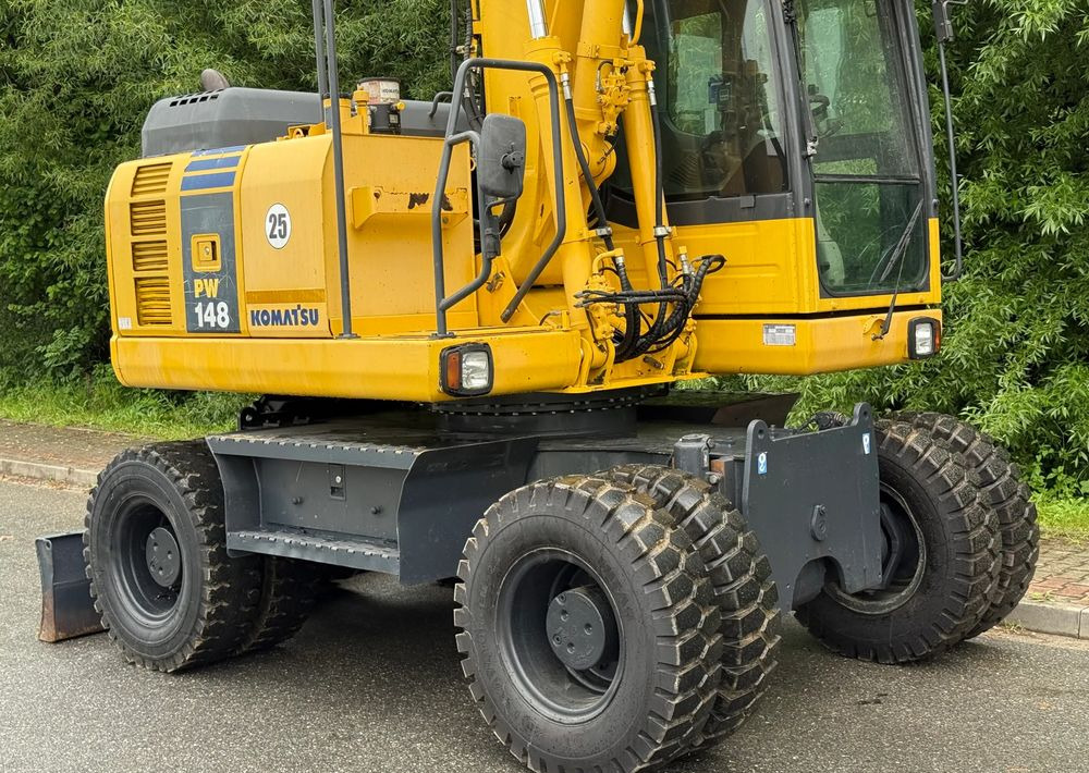 Komatsu * Komatsu PW 148 *ROTOTILT * Sprowadzona * Stan Perfekcyjny * Koparka Kołowa * - Mobiele graafmachine: afbeelding 5 Komatsu * Komatsu PW 148 *ROTOTILT * Sprowadzona * Stan Perfekcyjny * Koparka Kołowa * - Mobiele graafmachine: afbeelding 5