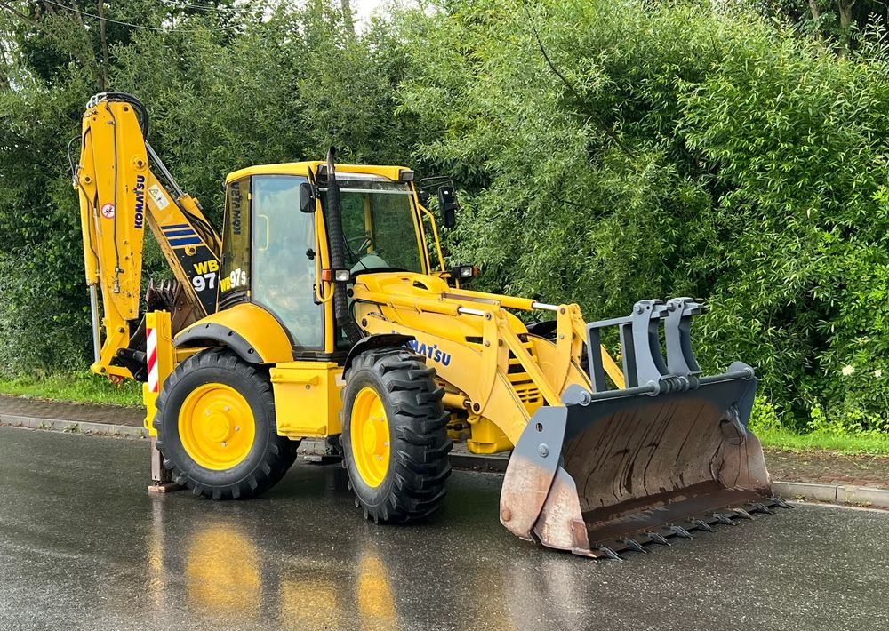 Komatsu * Koparko Ładowarka * Komatsu WB 97 S Utility * - Graaflaadmachine: afbeelding 1 Komatsu * Koparko Ładowarka * Komatsu WB 97 S Utility * - Graaflaadmachine: afbeelding 1