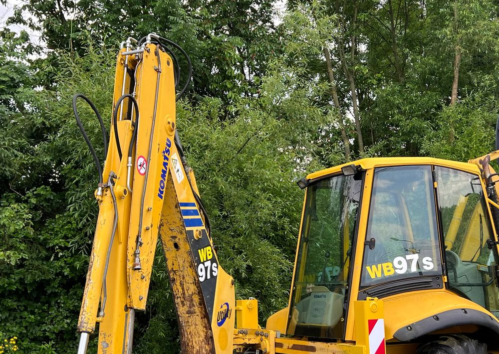 Graaflaadmachine Komatsu * Koparko Ładowarka * Komatsu WB 97 S Utility *: afbeelding 18