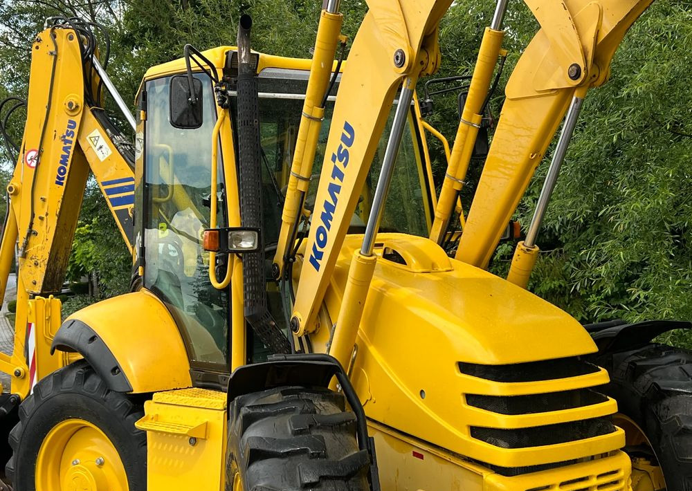 Graaflaadmachine Komatsu * Koparko Ładowarka * Komatsu WB 97 S Utility *: afbeelding 14