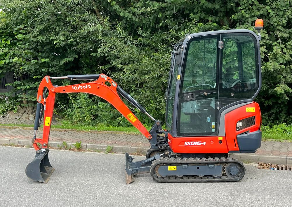 Leasing  Kubota * Sprowadzona * Minikoparka * Kubota KX 016-4 * Kubota * Sprowadzona * Minikoparka * Kubota KX 016-4 *: afbeelding 13