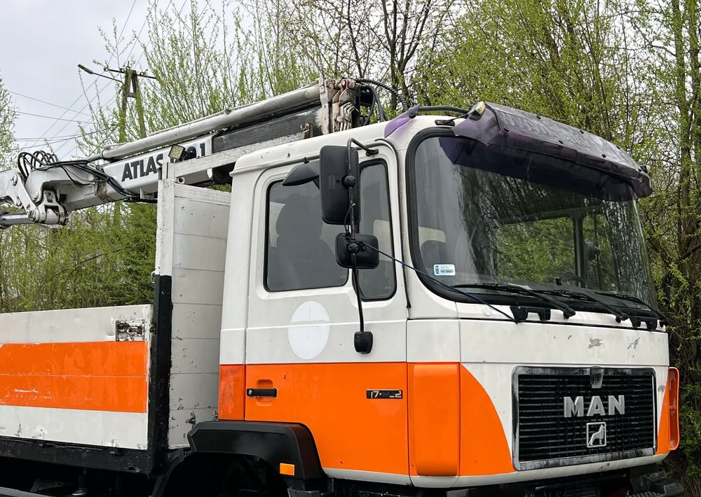 MAN * 27-322 MAN 6x4 * HDS ATLAS 140 * - Vrachtwagen met open laadbak, Kraanwagen: afbeelding 3 MAN * 27-322 MAN 6x4 * HDS ATLAS 140 * - Vrachtwagen met open laadbak, Kraanwagen: afbeelding 3