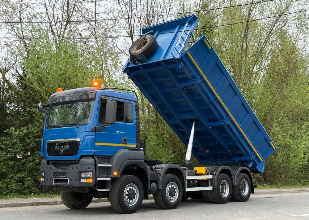 MAN * Kiper * Wywrotka * 35-440 * MAN TGS * 8X8 * Bordmatic * Bardzo Dobry Stan - Kipper vrachtwagen: afbeelding 1 MAN * Kiper * Wywrotka * 35-440 * MAN TGS * 8X8 * Bordmatic * Bardzo Dobry Stan - Kipper vrachtwagen: afbeelding 1