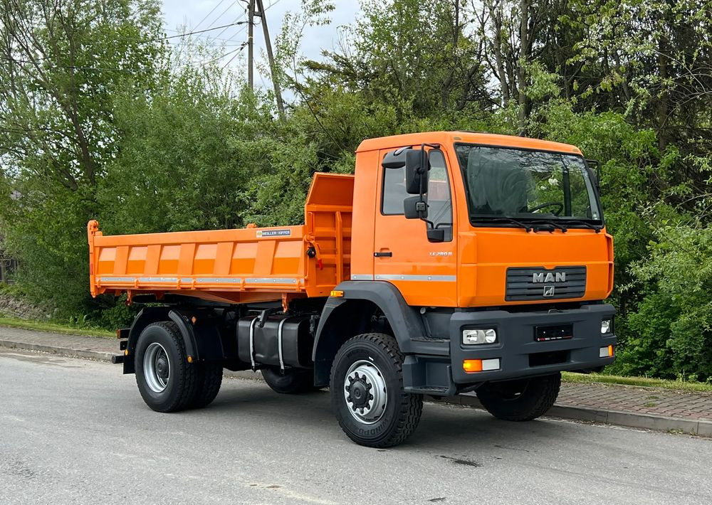 MAN * LE 280 B * MAN * 4x4 * Kiper Wywrotka x3 * Meiller * Sprowadzony * Stan Perfekcyjny * - Kipper vrachtwagen: afbeelding 2 MAN * LE 280 B * MAN * 4x4 * Kiper Wywrotka x3 * Meiller * Sprowadzony * Stan Perfekcyjny * - Kipper vrachtwagen: afbeelding 2