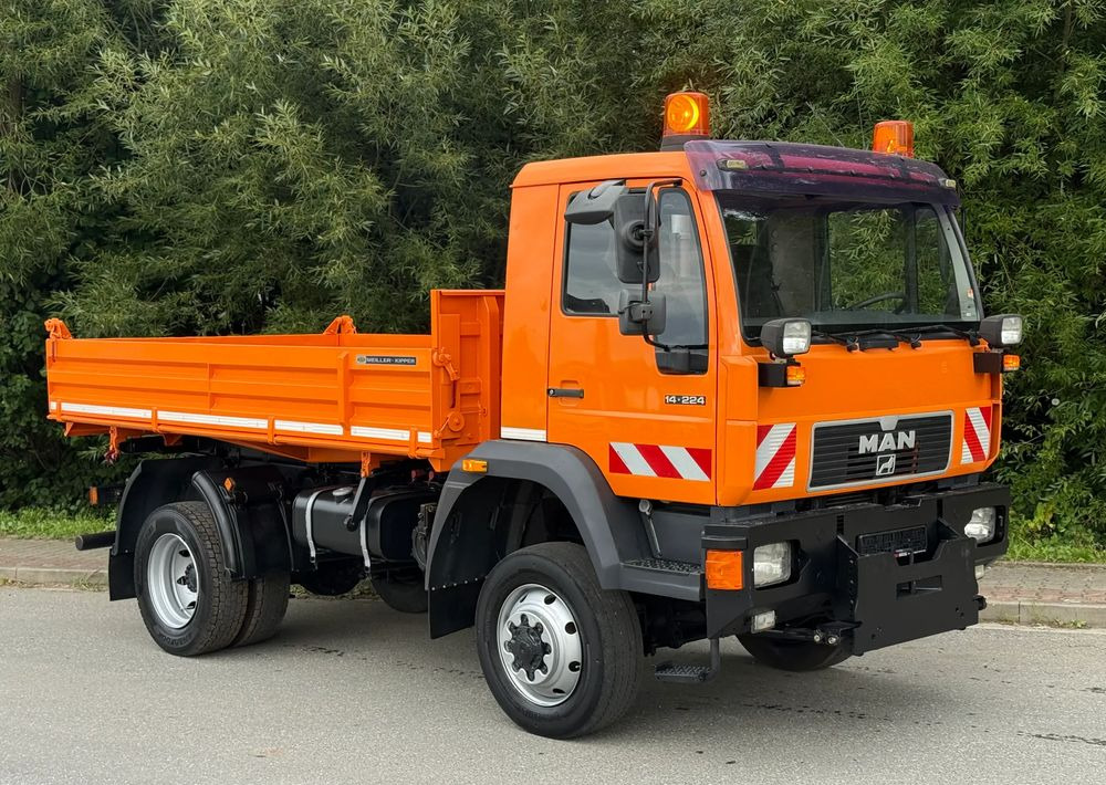 MAN * MAN 14-220 * Kiper Wywrotka Meiller * 4x4 * Zimowe Utrzymanie * Unimog * - Kipper vrachtwagen: afbeelding 3 MAN * MAN 14-220 * Kiper Wywrotka Meiller * 4x4 * Zimowe Utrzymanie * Unimog * - Kipper vrachtwagen: afbeelding 3