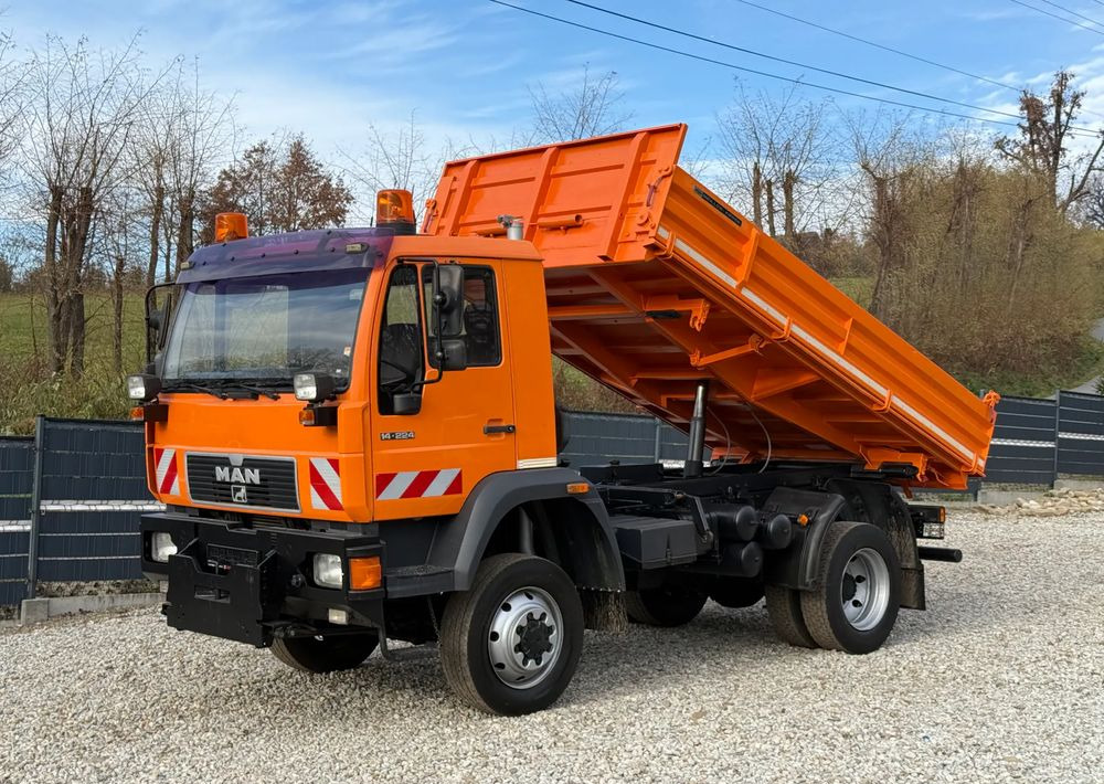 MAN * MAN 14-220 * Kiper Wywrotka Meiller * 4x4 * Zimowe Utrzymanie * Unimog * - Kipper vrachtwagen: afbeelding 1 MAN * MAN 14-220 * Kiper Wywrotka Meiller * 4x4 * Zimowe Utrzymanie * Unimog * - Kipper vrachtwagen: afbeelding 1