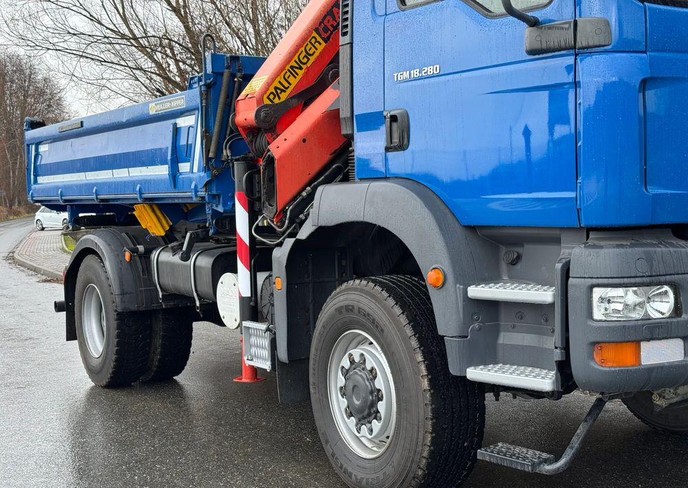 MAN * MAN 18 280 * Kiper Wywrotka * 4x4 * HDS Palfinger 120 STAN BARDZO DOBRY * Sprowadzony - Kipper vrachtwagen: afbeelding 5 MAN * MAN 18 280 * Kiper Wywrotka * 4x4 * HDS Palfinger 120 STAN BARDZO DOBRY * Sprowadzony - Kipper vrachtwagen: afbeelding 5